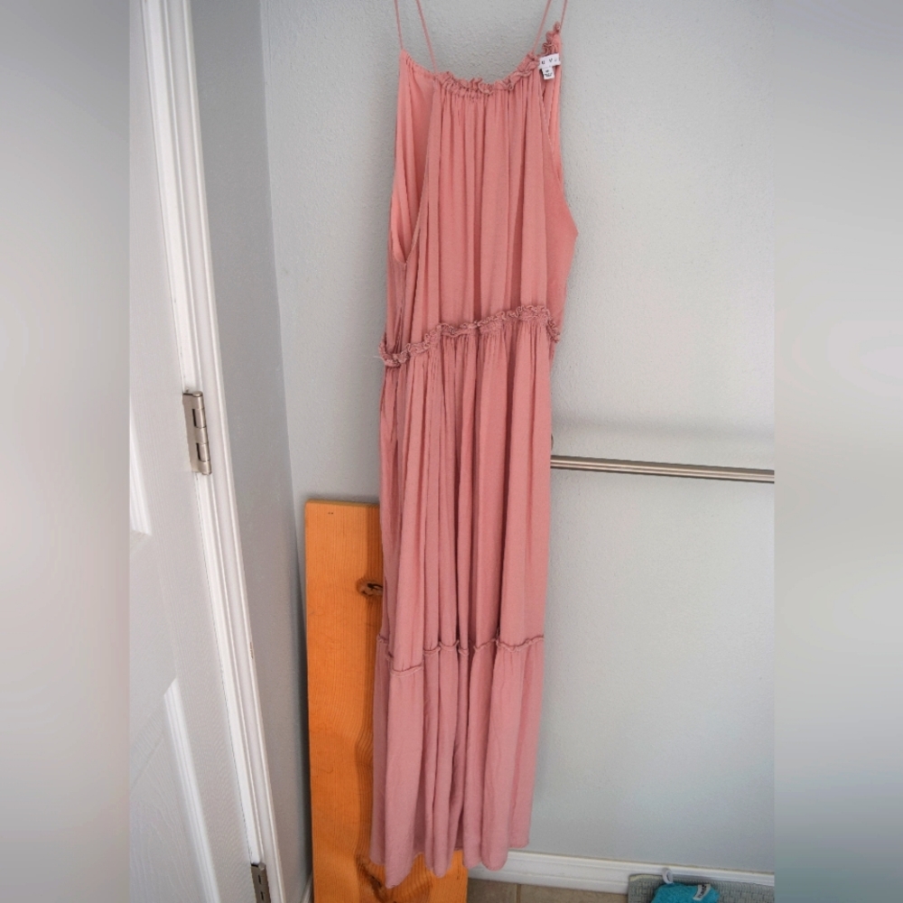 Tiered maxi dress